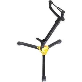 Folding Metal Triangular Base Saxophone Holder Rack Altos Tenors Sax Stand