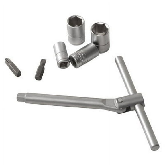 Folding Mini T-Handle Set 1/4" Drive