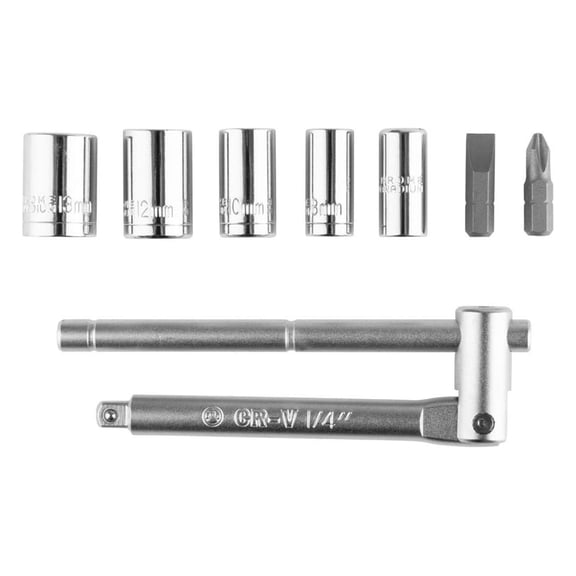 Folding Mini T-Handle Set 1/4" Drive