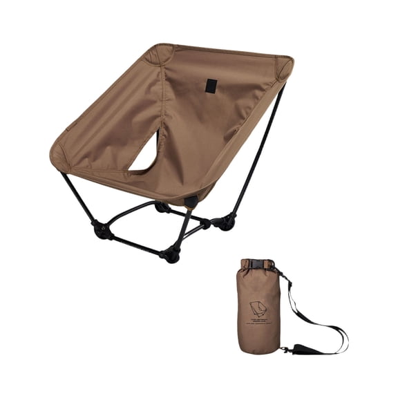 Folding Moons Chair With 4 Leg Stability Design Camping Chair Perfect For Backpacking Fishing Picnics
