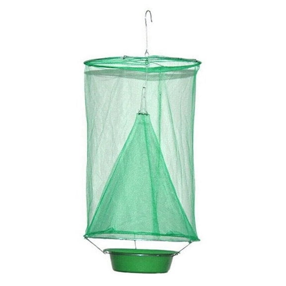 Folding Mosquito Capture Tools Outdoor Catching Fly Mesh Net Insect Bug Garden Hanging Trap Catcher