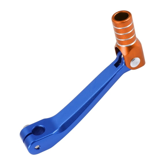 Folding Motorcycle Gear Shifter Lever for Honda CRF150F 2003-2017 Pedal Shift Lever Arm Blue Orange Silver Tone 1 Pc