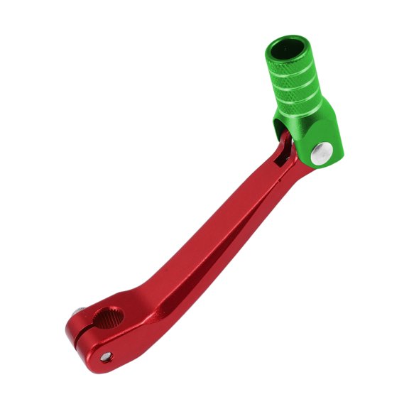 Folding Motorcycle Gear Shifter Lever for Honda CRF150F 2003-2017 Pedal Shift Lever Arm Red Green Silver Tone 1 Pc