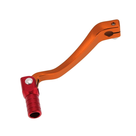 Folding Motorcycle Gear Shifter Lever for Kayo T6 Aluminum Alloy Pedal Shift Lever Arm Orange Lever Red head