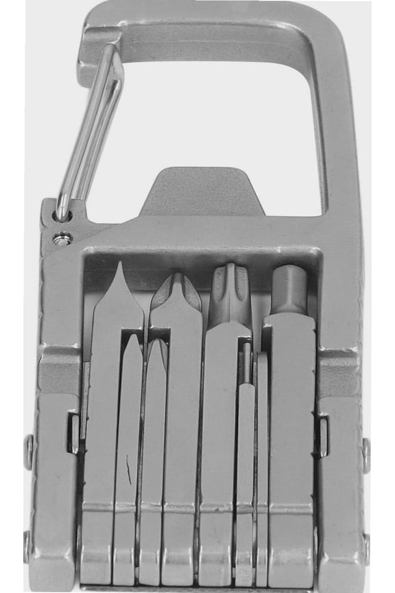 Folding Multi Tool, Portable 12 in 1 Keychain Multitool Multifunctional Lightweight for Daily Use