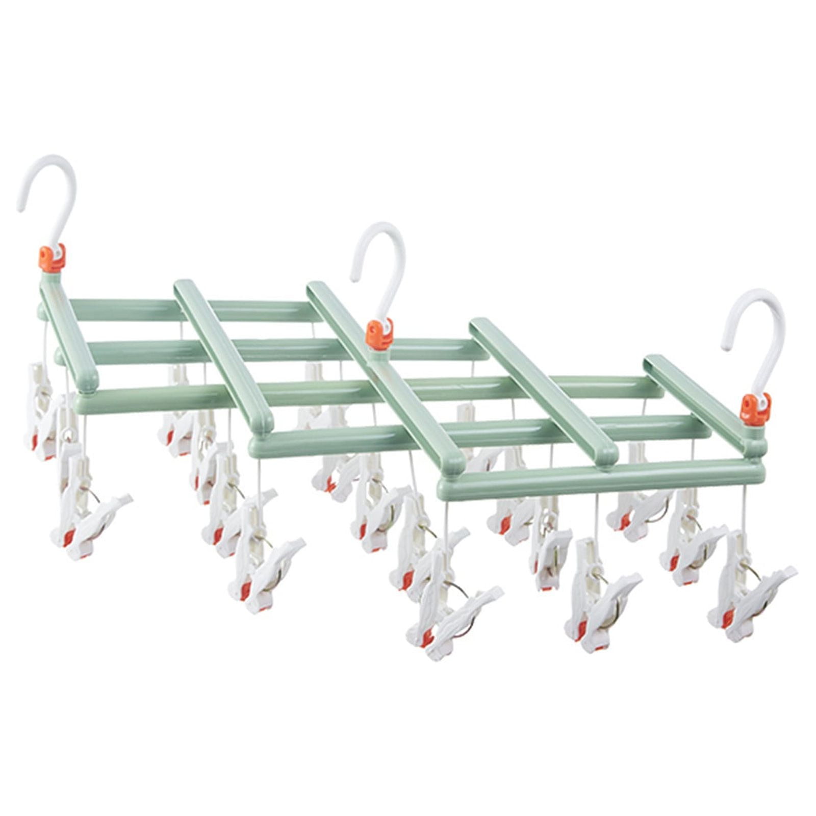 Folding Multi-head Drying Rack, Windproof Telescopic Design, Expandable ...