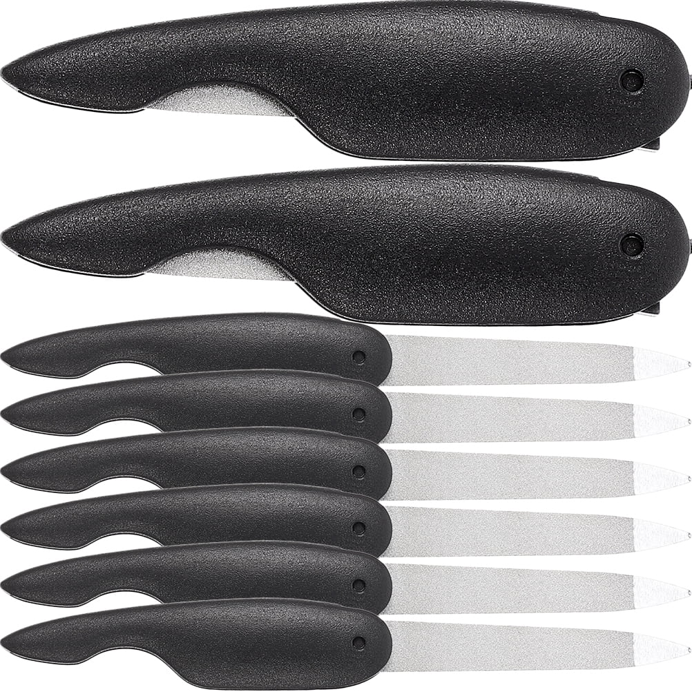 Folding Nail File for Thick Toenails Files Bulk Fingernail Buffer Metal