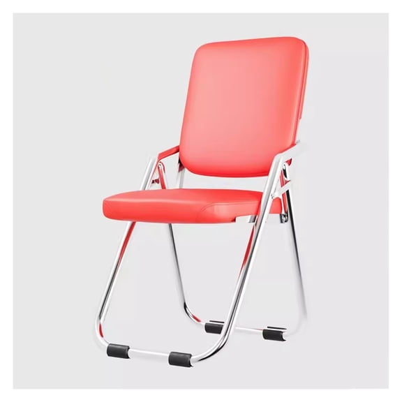 Folding Office Chair for Small Spaces,Ergonomic Comfortable Event Chairs with Padded Seats,Metal Waiting Room Chair Stool for Office Wedding Party