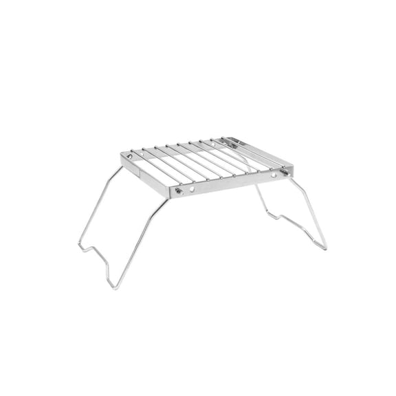 Folding Outdoor BBQ Grill Stainless Steel Mesh Small Roasting Trays Grill QDK