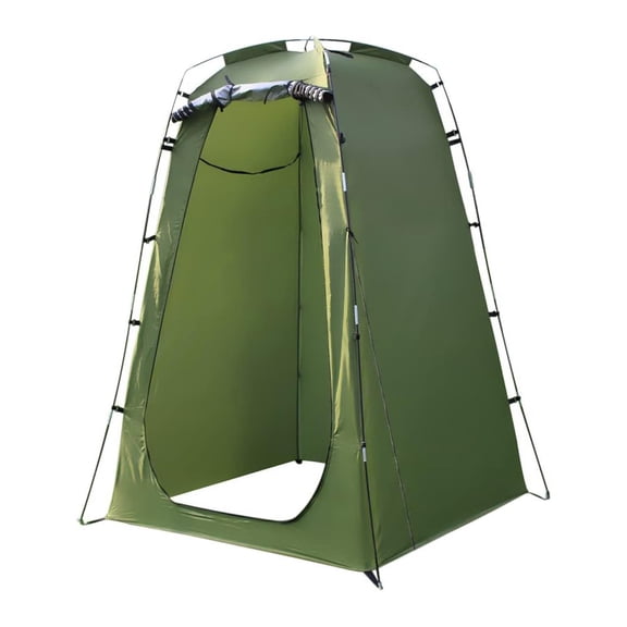 Folding Outdoor Shelter with Ventilated Design Windproofs Structure Easy Fold Mechanism Suitable for Backpackers
