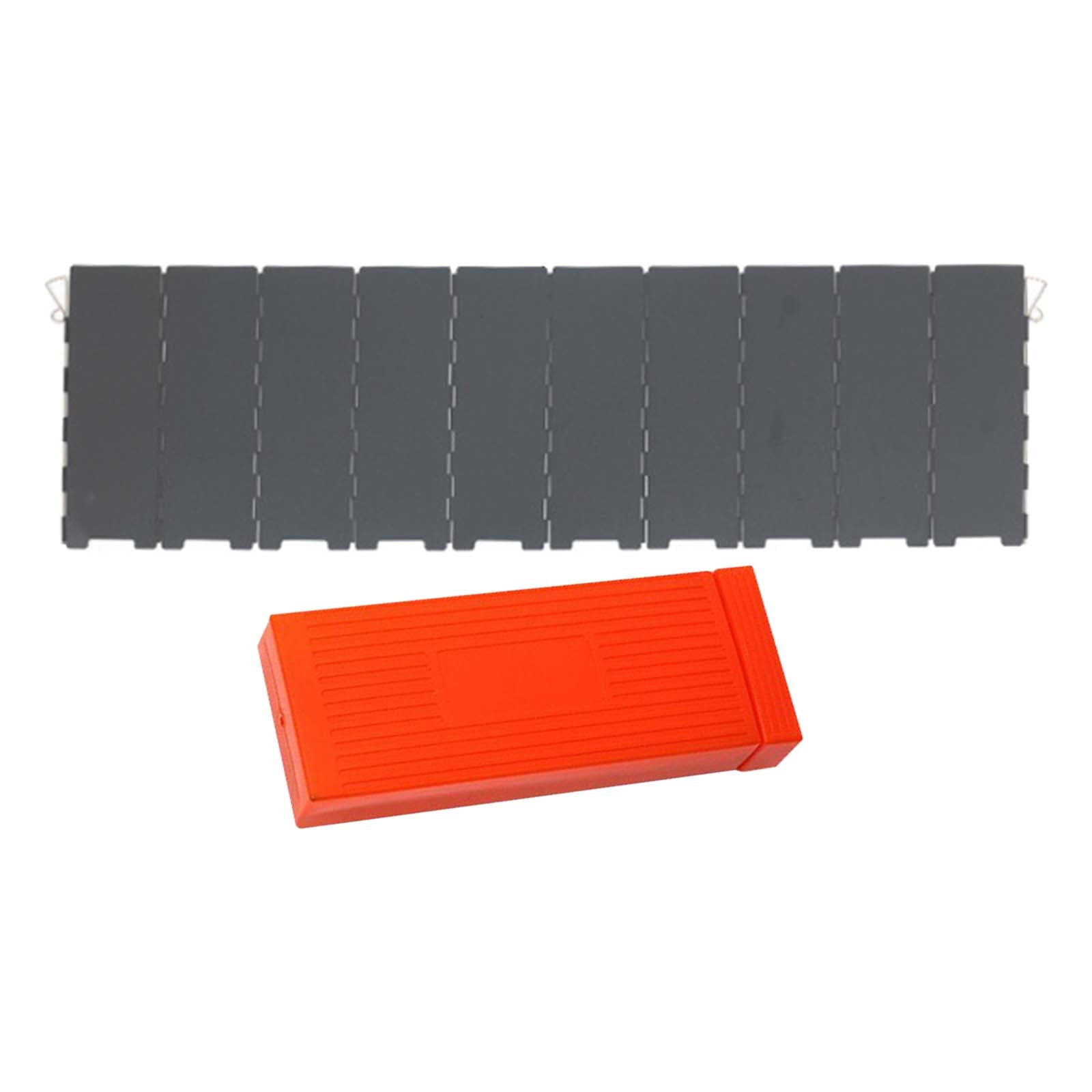 Folding Outdoor Stove Windscreen, 10 Plates Aluminum Camping Stove ...