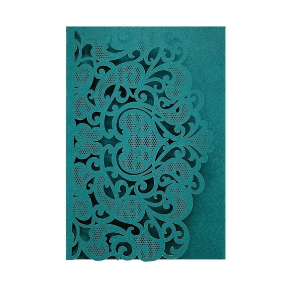 Folding Party Invitation Greeting Card for Wedding Engagement Festival Occasion