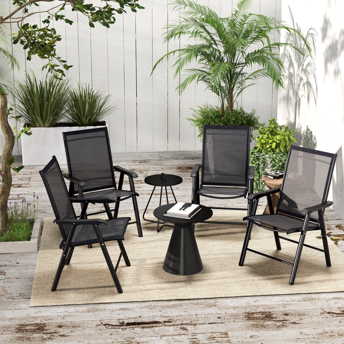 Folding metal lawn chairs hotsell
