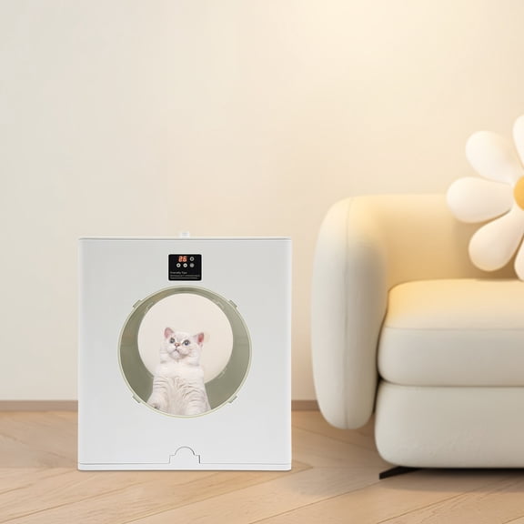 Folding Pet Dryer Cat Dryer Box Pet Dryer Box Automatic Foldable Pet Dryer Box (Battery Not Included)