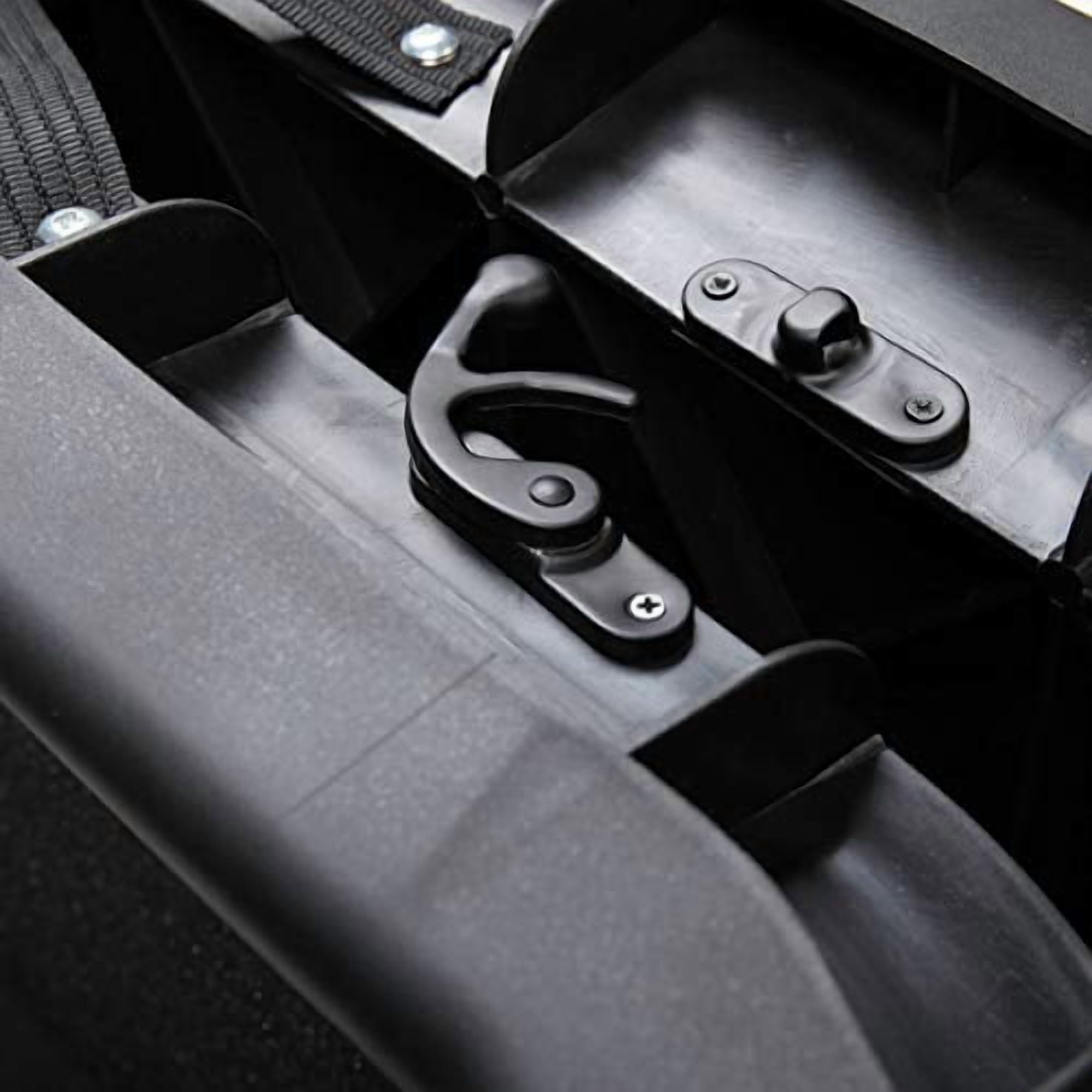 Folding Pet Ramp Portable Dog Ramp for SUV Truck RV Car Backseat Stair Steps Auto Travel Ladder for Small Medium Large Dog Black