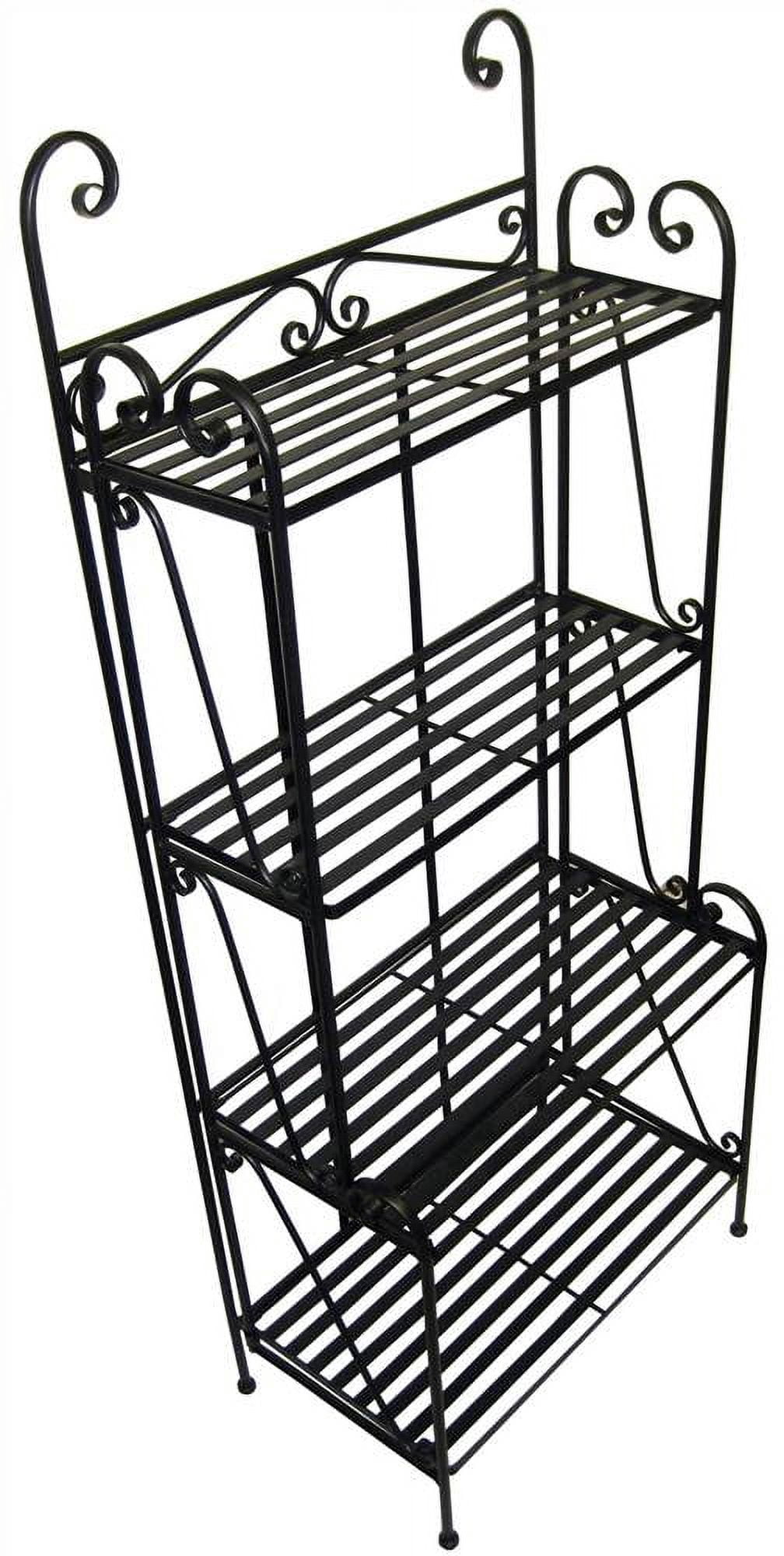 Folding Piper Tiered Bakers Rack Plant Stand - Walmart.com