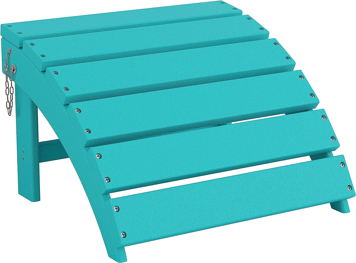 Outdoor Foot Rest For Patio Aoodor HDPE Plastic Outdoor Adirondack - Main Image