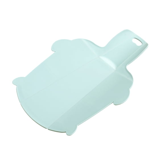 Folding Plastic Cutting Board - Chopping Board Kitchen Prep Mat | Non Slip Surface | Dishwasher Safe - green