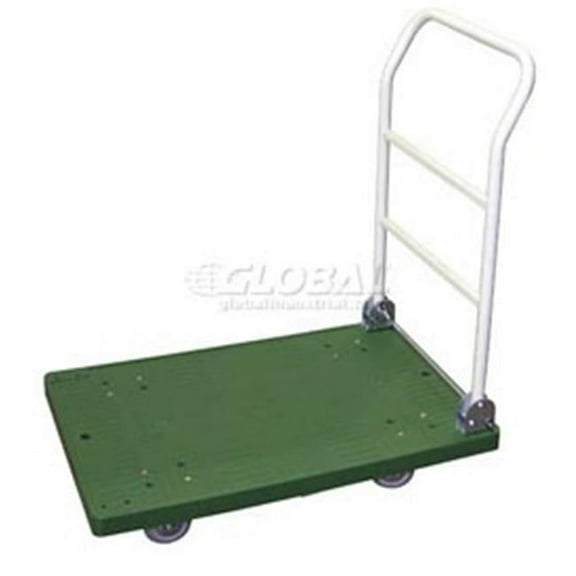 Folding Plastic Deck Platform Truck, 36 x 24 in. - 500 lbs