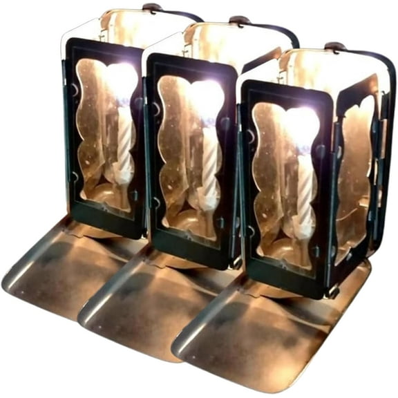 Folding Pocket Candle Lantern,Folding Pocket Candle Lantern 1900,Candle Lantern,Candle Lanterns For Real Candles,Pocket Candle Lantern, Decorative Candle Lantern For Camping Hiking Travel (2 Pcs)