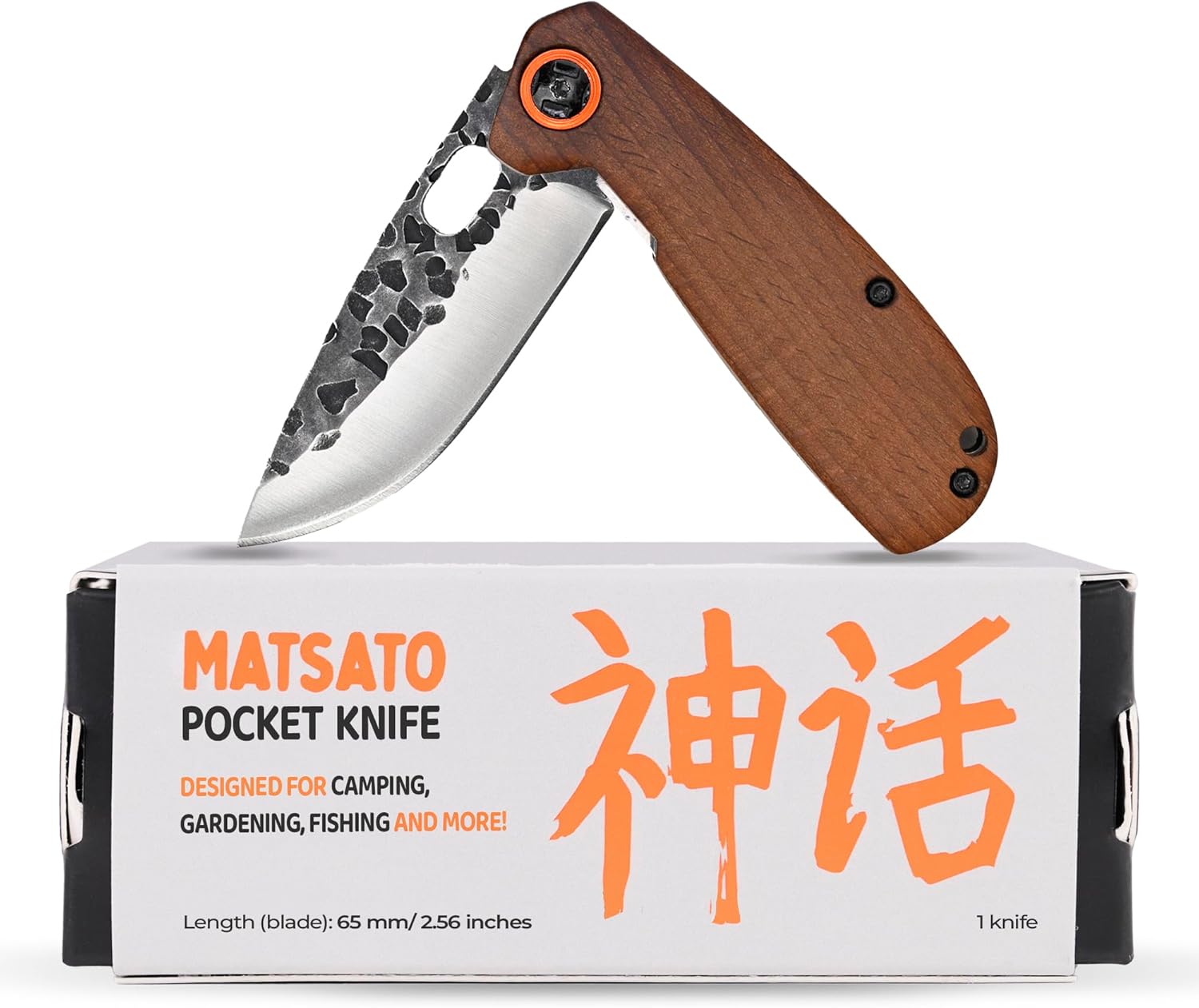 Folding Pocket Knife Small Knifes for Men & Women, EDC Camping Knive, Tactical Survival Knife, Com Hunting, Fishing, Hiking, and Outdoor Adventure 2.55 Inch blade