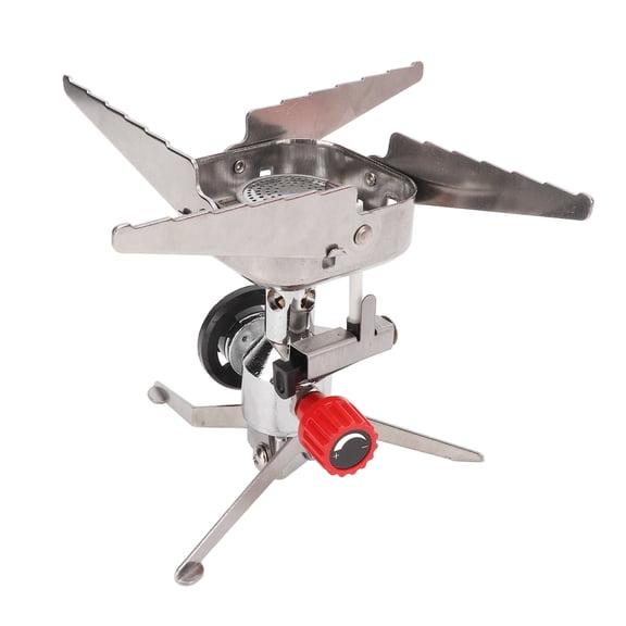 Folding Pocket Stove Gas Camping Emergency Cooker Ultralight Portable Outdoor Backpacking Picnic Stove for Hiking Activities, 14.0x10.0x10.0 inches / 35.5x25.4x25.4 cm