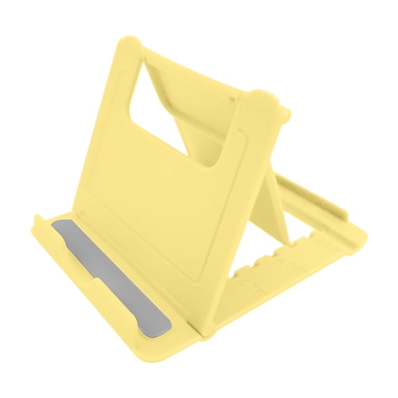 Folding Portable Phone Stand - Adjustable Angles, Lightweight & Pocket-Sized - Desktop Holder for Tablets/Smartphones
