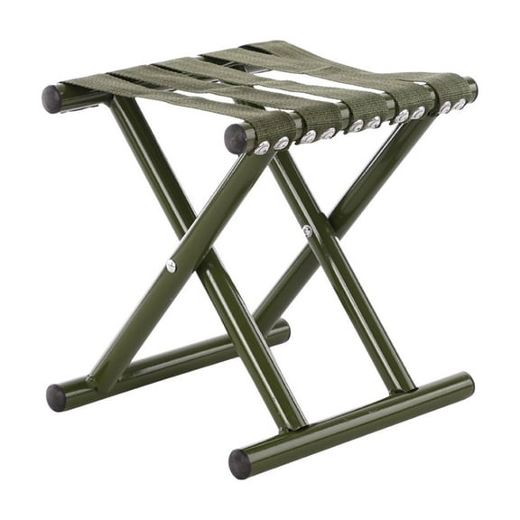 LanSuare Folding Portable Stool, Lightweight Camping Chair, Compact Fishing Seat, for Picnics, Concerts, Outdoor Events