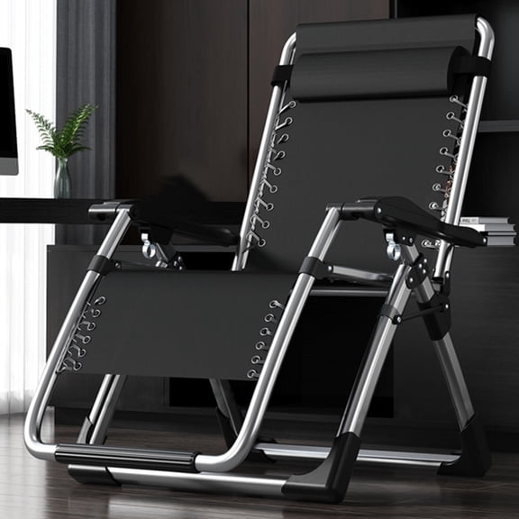 Folding Recliner Chair 3 In 1, Zero Gravity Chairs Indoor Outdoor Beach Chair Lounger Deck Chairs Folding 168° Angle Adjustment, Lying Down Camping Recliner