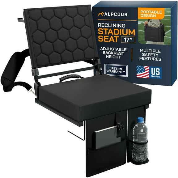 Folding Reclining Stadium Seats with Back Support