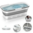 Folding Rectangular Mop Bucket Wash Mop Bucket Household with Pulley