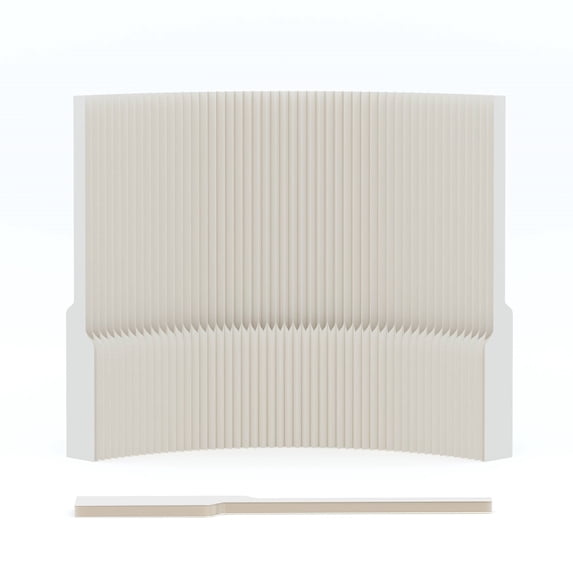 Folding Retractable Paper Room Divider Panel 63" High x 118" Wide, Portable Privacy Screen Partition Wall for Room Separation, Suitable for Various Scenarios, Offices, Party, Background, Salon