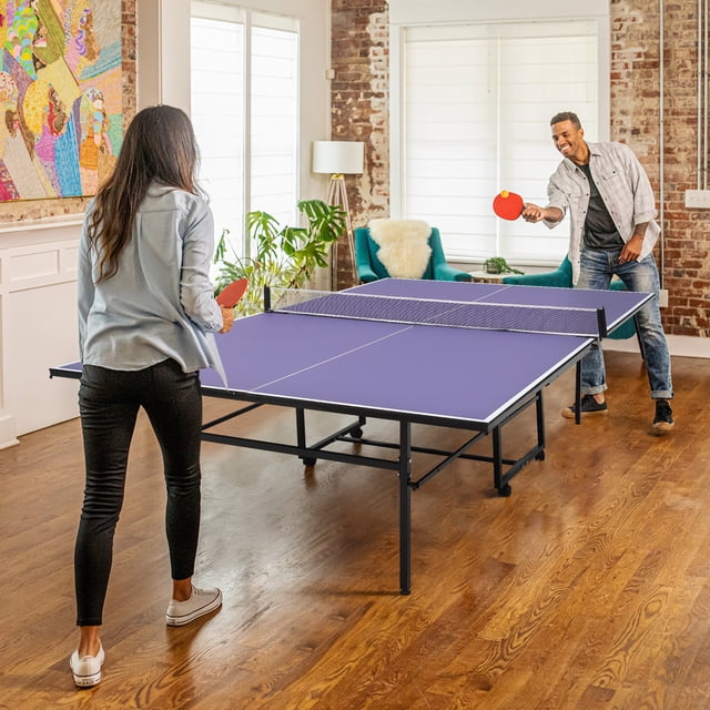Folding Ping Pong Table on Wheels: The Ultimate Portable Table for Home & Party