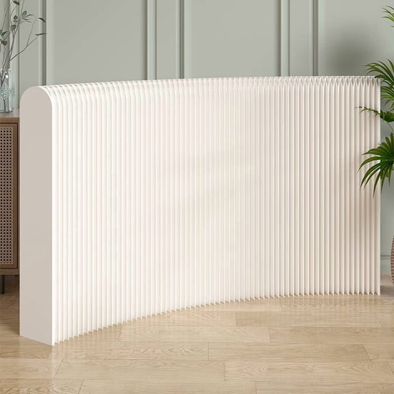 Folding Room Divider, Adjustable Privacy Divider, Portable Paper Room Partition, Foldable Wall Dividers for Room Separation, Decorative Privacy Screen for Home Dorm Office Studio Exhibition Store