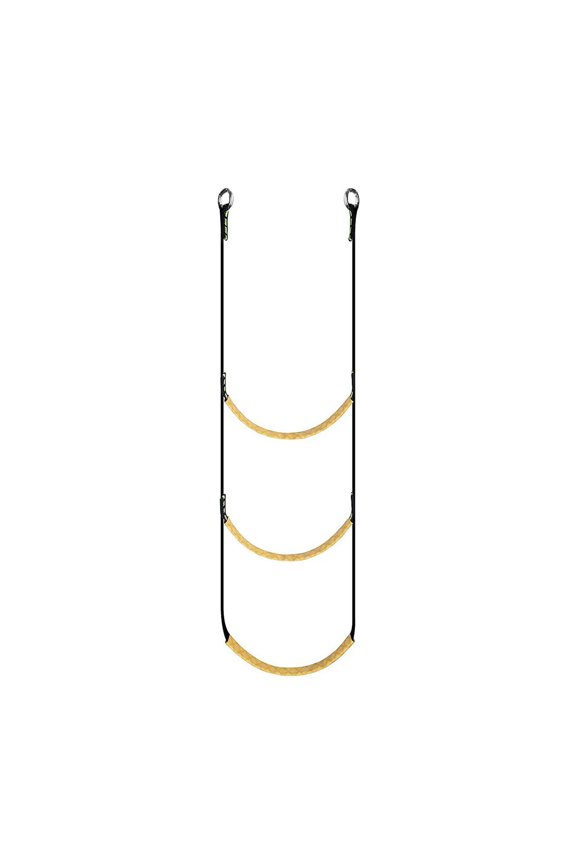 Folding Rope Ladder for Inflatable Boat, Hook Style Soft Boarding Steps, Dock Pontoon Marine Accessory for Water Sports