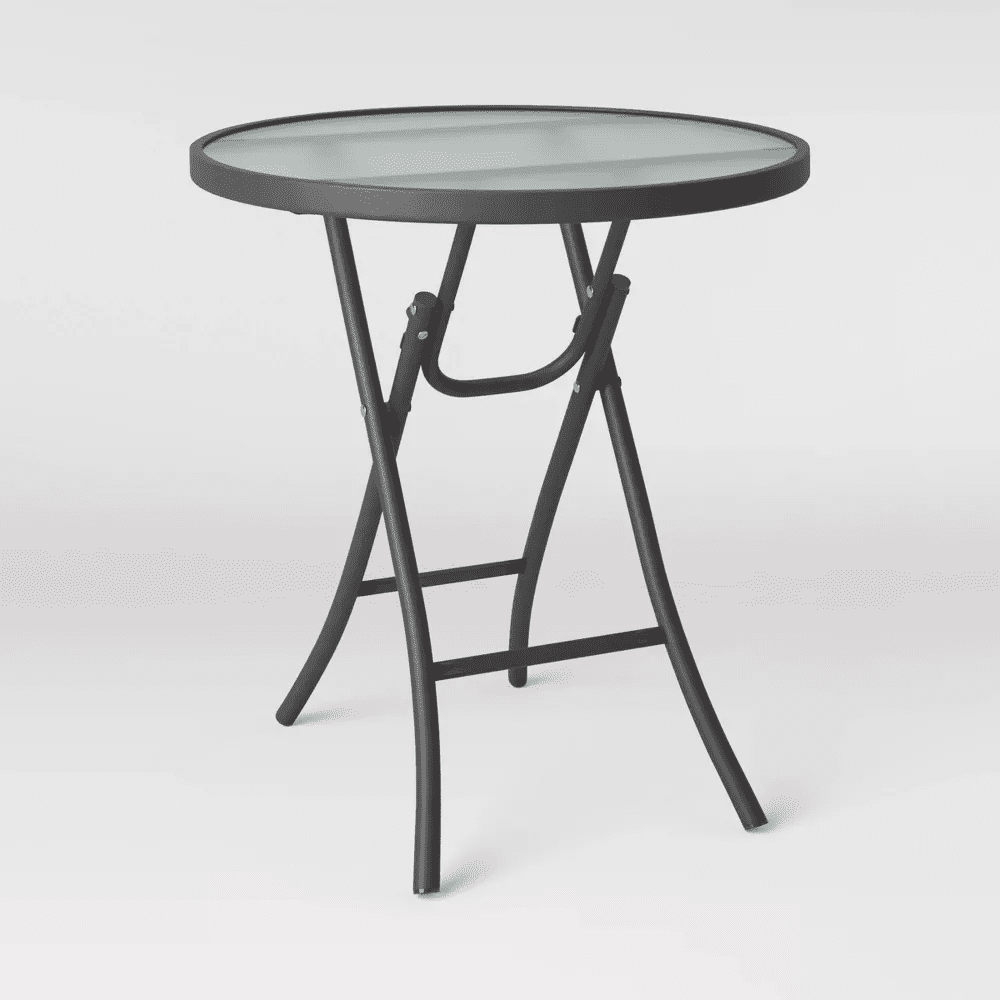 Folding Round Patio Accent Table - Walmart.com