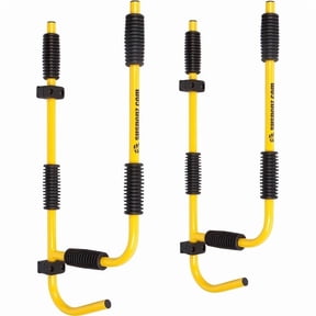 Suspenz SUP Storage Rack, Folding Wall Hangers Hooks for Stand Up Paddle Board & Surfboard, 75lb Capacity