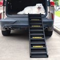 Folding Safety Pet Ramp Steps Ladder for Cars SUVs Dog Stairs Portable