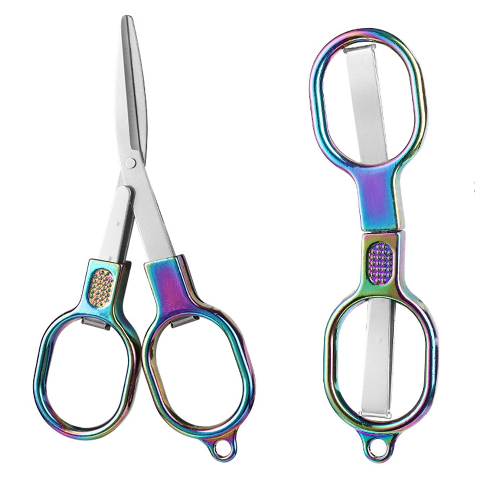 Folding Scissors Stainless Steel Portable Mini Travel Scissors Foldable ...