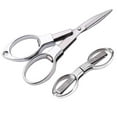 Levamdar Mini Scissors, Stainless Steel Folding Portable Pocket ...
