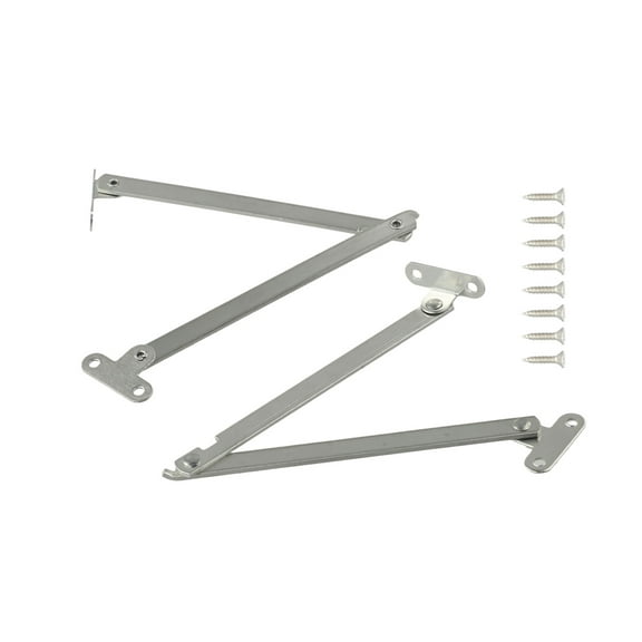 Folding Shelf Brackets Stainless Steel Hinges Stay Pull Rod Cabinet Door Movable Lift Up Support Furniture Hardware Lid Support