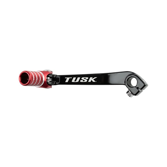 Folding Shift Lever Black/Red Tip Compatible With Honda CRF230F 2019