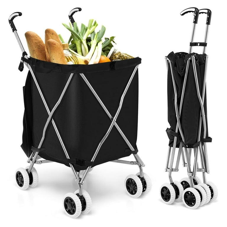 Grocery carrier on wheels hotsell