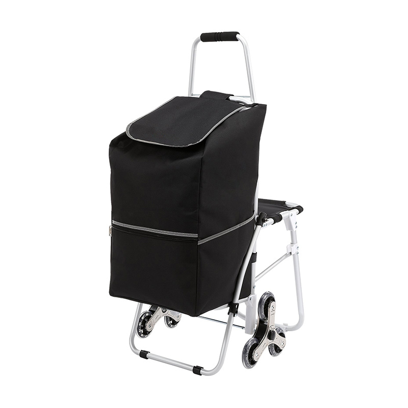 Folding Shopping Cart with Waterproof Liner and Privacy Cover Shop in