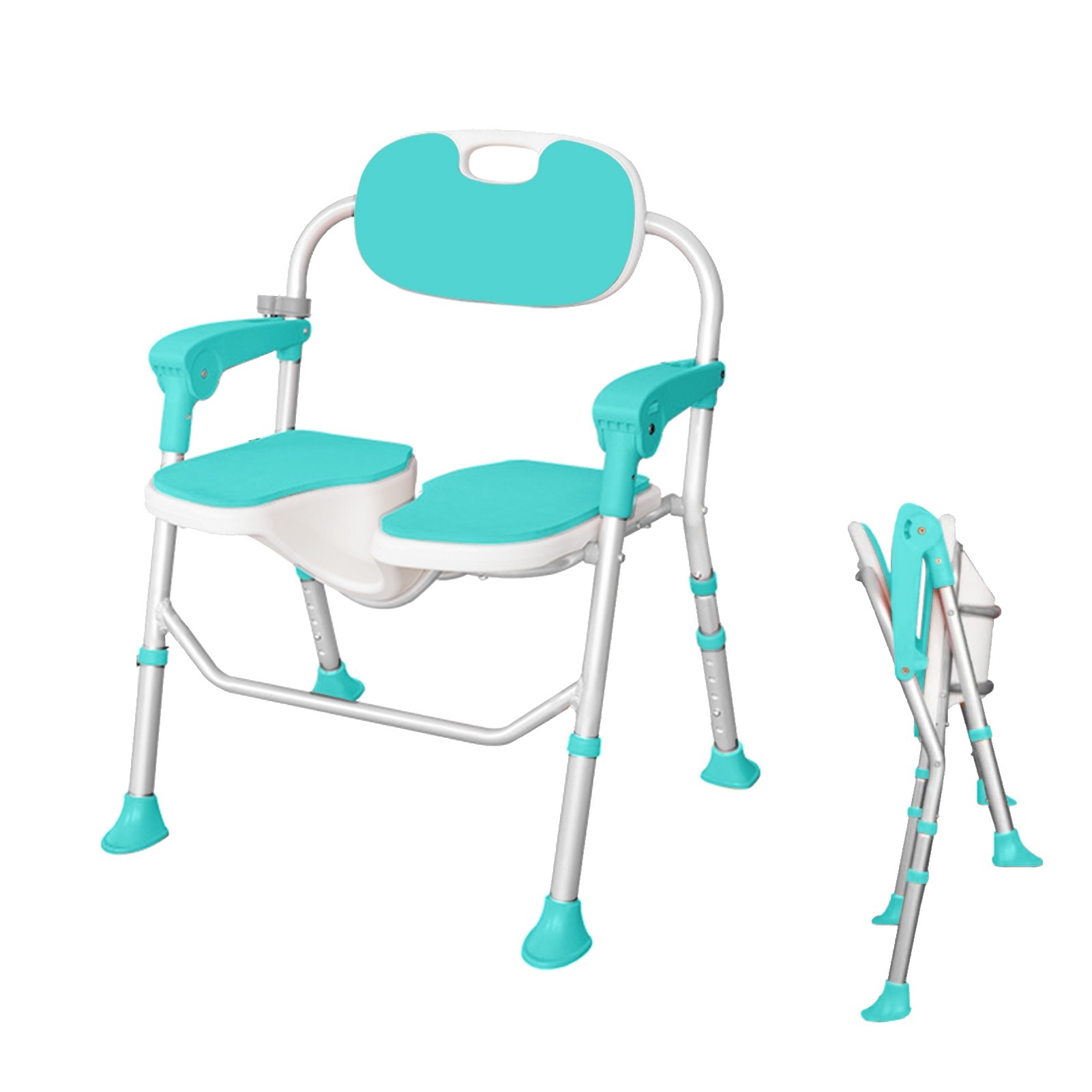 Folding Shower Chair for Inside Shower Stall, Bath Tub Shower Safety