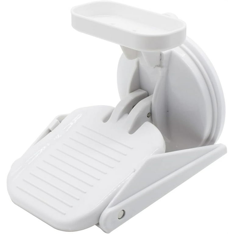 Folding shower foot rest sale