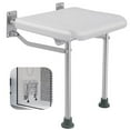 thumbnail image 1 of Folding Shower Seat, Wall Mounted Fold Down Shower Bench with Shower Head Slot& Non Slip Pads, Bathtub Stool Seat for Handicap, Disabled, Seniors, Elderly, 1 of 6