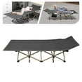 Folding Sleeping Cots for Camping & Hunting, Travel Tent Cots Gray With