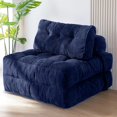 Folding Sofa Bed, Convertible Sleeper Chair with with Back Support