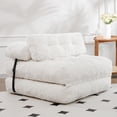 thumbnail image 1 of Folding Sofa Bed, Folding Chair Bed with Pillow, Convertible Lazy Sofa Bed with High-Density Support Foam, Fold Out Chair for Small Spaces Living Room Bedroom,, 1 of 6